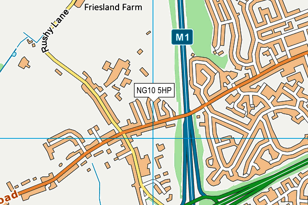 NG10 5HP map - OS VectorMap District (Ordnance Survey)