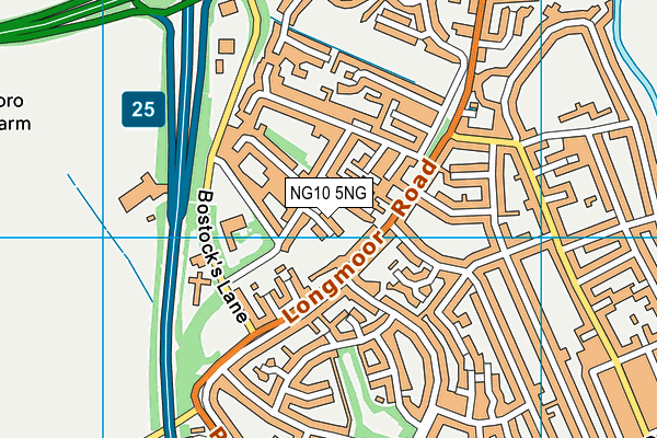 NG10 5NG map - OS VectorMap District (Ordnance Survey)