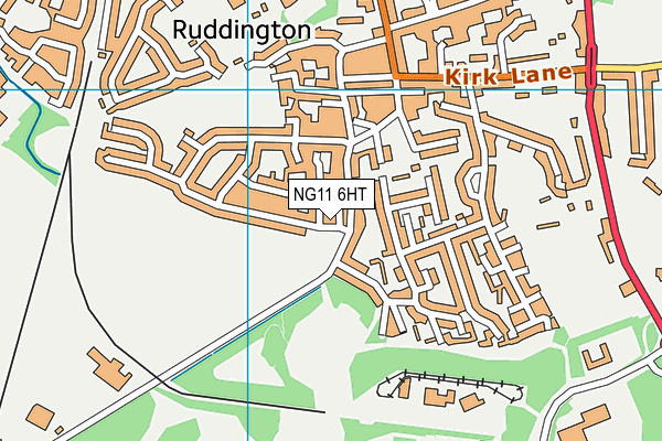 NG11 6HT map - OS VectorMap District (Ordnance Survey)