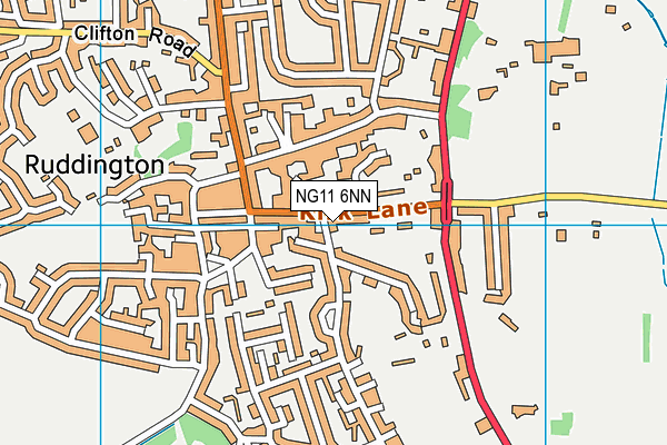 Map of STONES PROPERTIES (NOTTINGHAM) LIMITED at district scale