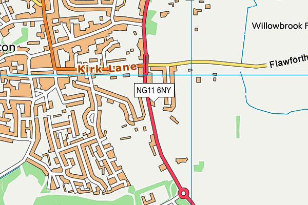 Map of HOGGLET TRADING LTD at district scale