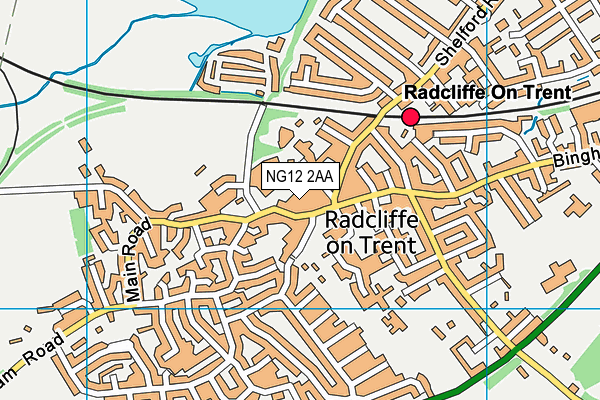Map of TOMKINS OF RADCLIFFE LTD at district scale