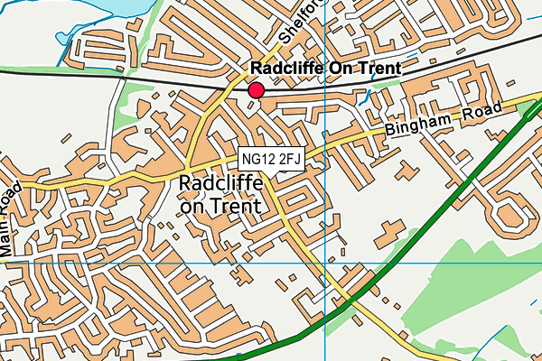 Map of CROPWELL BARBER (NOTTINGHAM) LTD at district scale