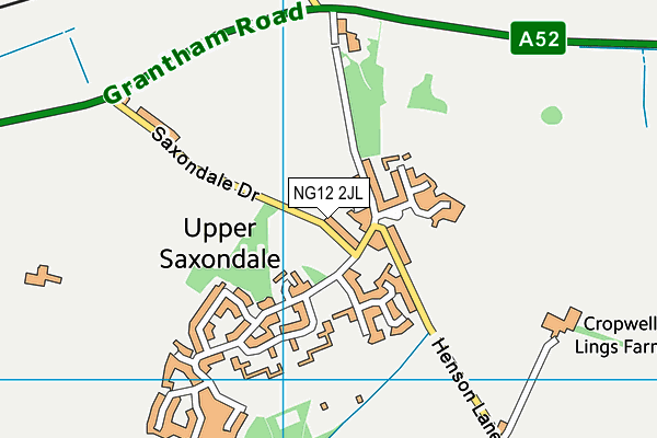 Map of SAXONDALE CONSULTING LTD at district scale