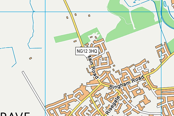 Map of E&B BARS LTD at district scale