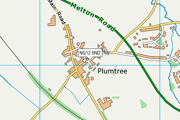Map of PLUMTREE SCHOOL LIMITED at district scale