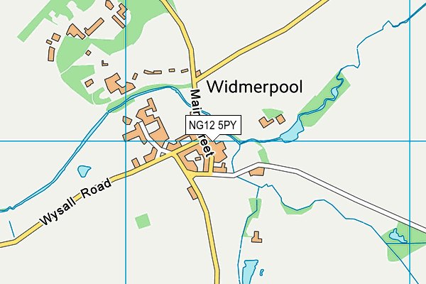 Map of WHEELDON & MITCHELL LTD at district scale