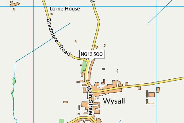 Map of WYSELL LTD at district scale