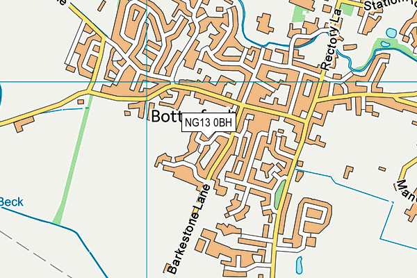 Map of ROCK BUSINESS SUPPORT LTD at district scale