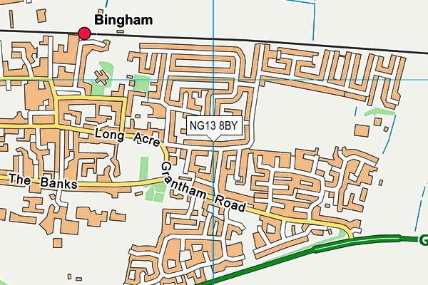 Map of GILES BUSINESS ACCOUNTING SOLUTIONS LIMITED at district scale