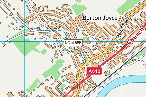 Map of ELMSDALE MANAGEMENT (BURTON JOYCE) LIMITED at district scale