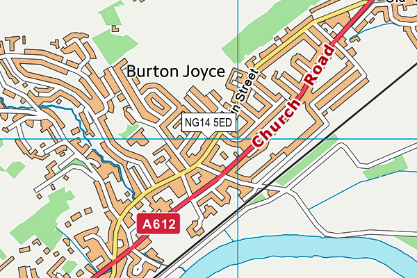 Map of DELIGHTS OF BURTON JOYCE LIMITED at district scale