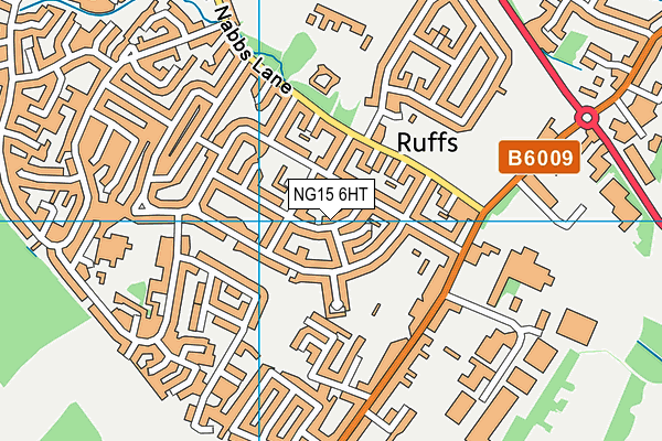 NG15 6HT map - OS VectorMap District (Ordnance Survey)