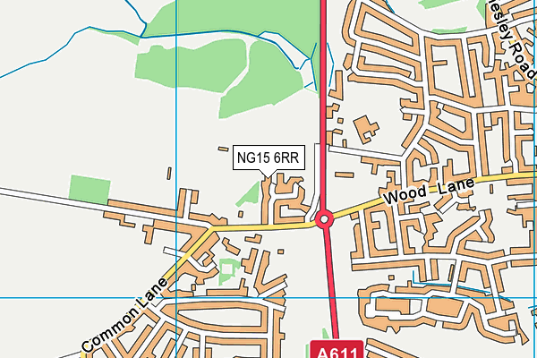 Map of ARNOLD HOME CARE NOTTINGHAMSHIRE LTD at district scale