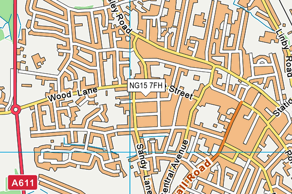 Map of ADK DRAINS LTD at district scale