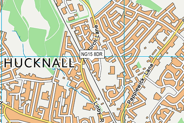 Map of ANDREW ENGLISH ELECTRICAL SERVICES LIMITED at district scale