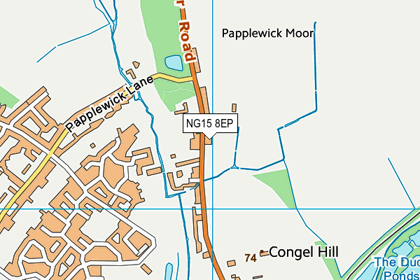 Map of AGENGENV NIGEL PENLINGTON CONSULTING LTD at district scale