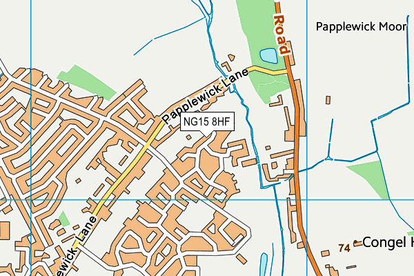 Map of GEMMA DAY PUBLISHING LTD at district scale