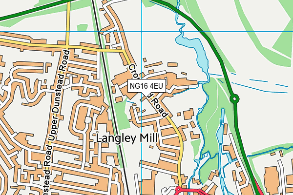 Map of GRACE DIEU MANOR COUNTRY PARK LTD at district scale