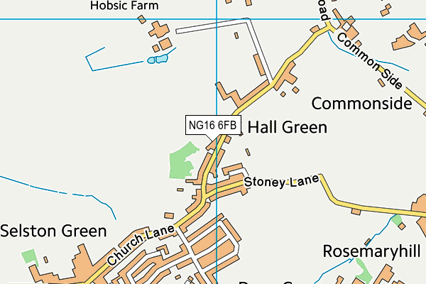 Map of JOHN EXLEY LTD at district scale