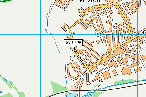 Map of FOX & PIXIE LTD at district scale