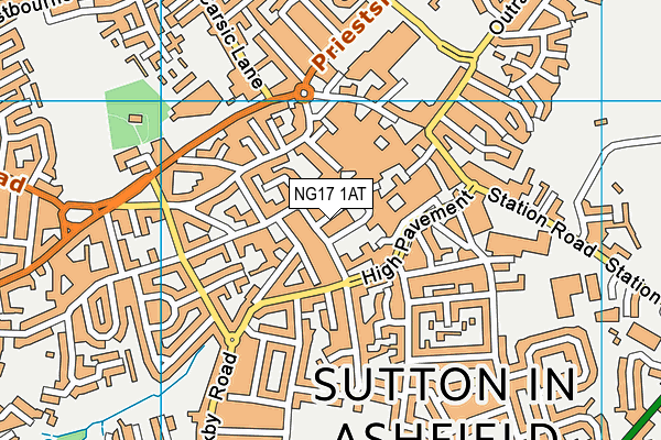 Map of CURRY LOUNGE SUTTON LTD at district scale