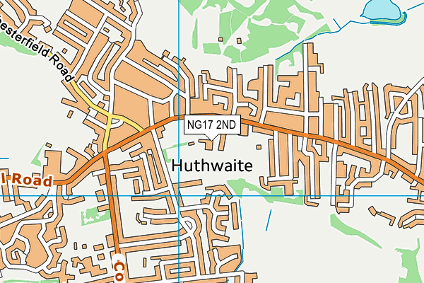 NG17 2ND map - OS VectorMap District (Ordnance Survey)