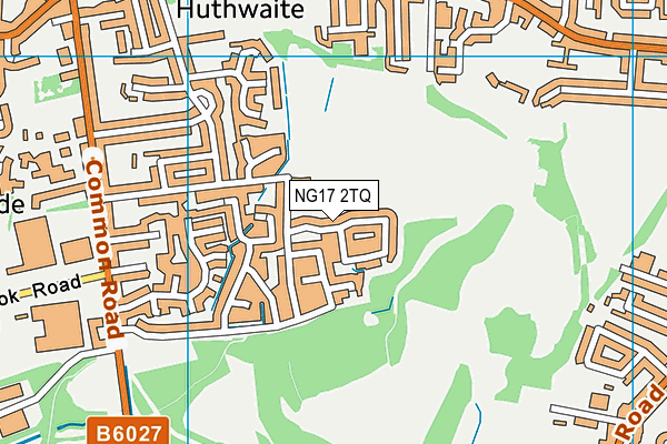 NG17 2TQ map - OS VectorMap District (Ordnance Survey)