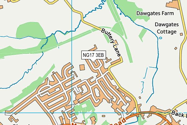Map of SOGGY DOGGIE LTD at district scale