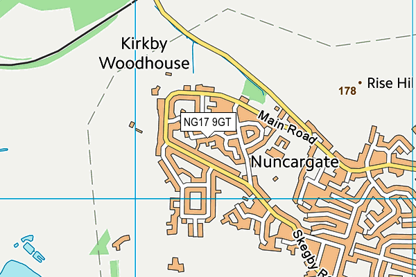 Map of RED SKY SERVICED ACCOMMODATION LTD at district scale