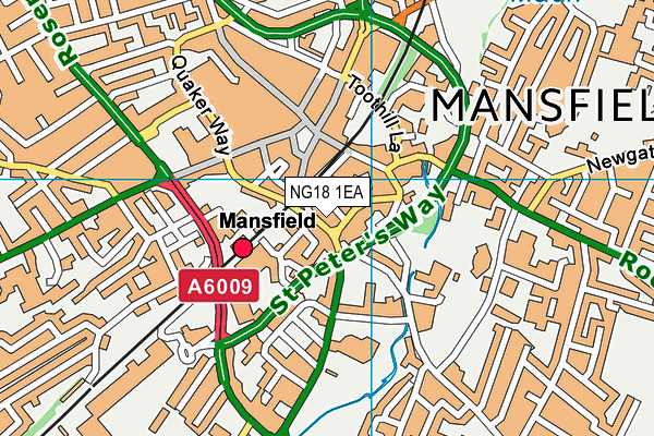 Map of THE CONNEXION MANAGEMENT COMPANY LIMITED at district scale