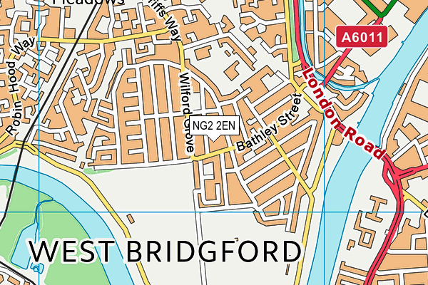 NG2 2EN map - OS VectorMap District (Ordnance Survey)