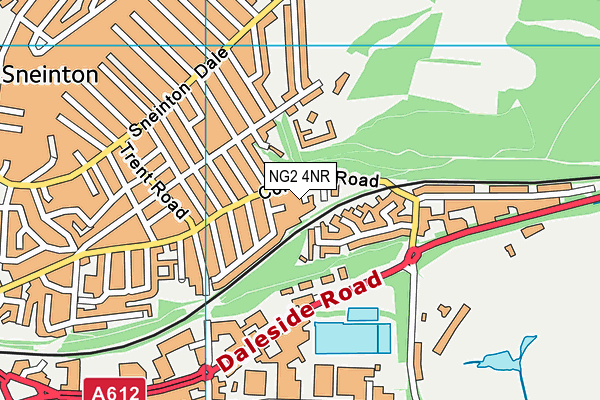 NG2 4NR map - OS VectorMap District (Ordnance Survey)