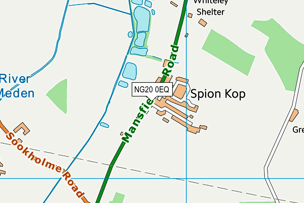 NG20 0EQ map - OS VectorMap District (Ordnance Survey)