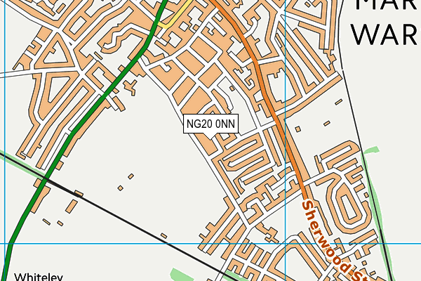 NG20 0NN map - OS VectorMap District (Ordnance Survey)