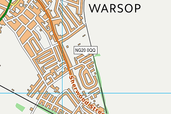 NG20 0QQ map - OS VectorMap District (Ordnance Survey)