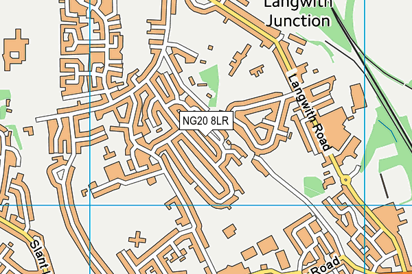 NG20 8LR map - OS VectorMap District (Ordnance Survey)