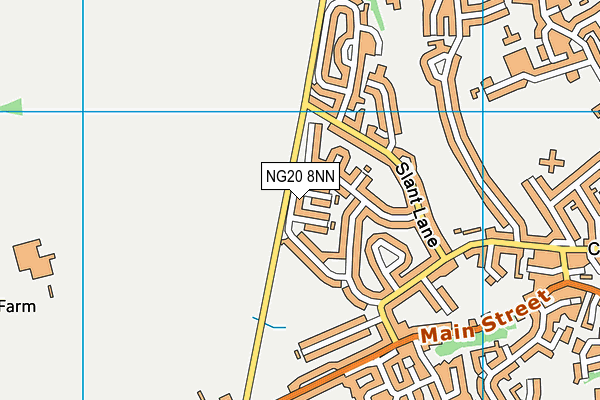 NG20 8NN map - OS VectorMap District (Ordnance Survey)