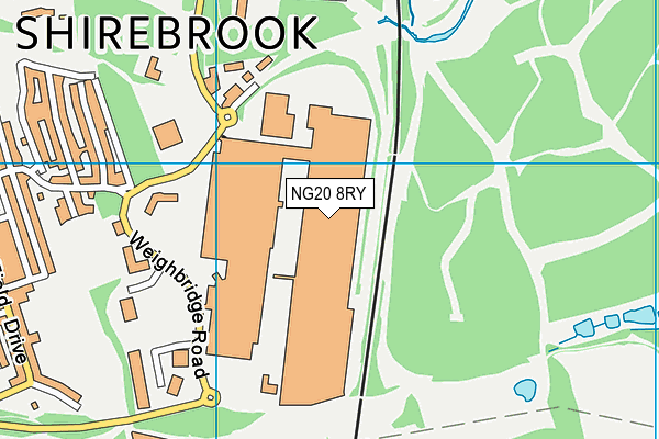 Map of SKI AND OUTDOOR WAREHOUSE LIMITED at district scale