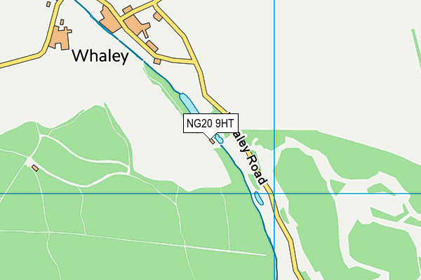 NG20 9HT map - OS VectorMap District (Ordnance Survey)