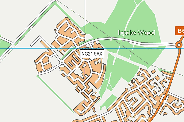 Map of WOODS & WILLOW LTD. at district scale