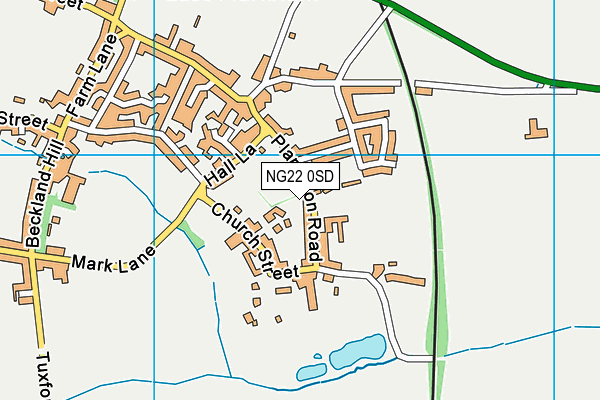 Map of THE ORANGE BUILDING COMPANY LTD at district scale