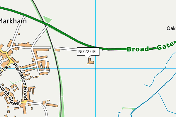 Map of HIGGINBOTTOM AND FAMILY LTD at district scale