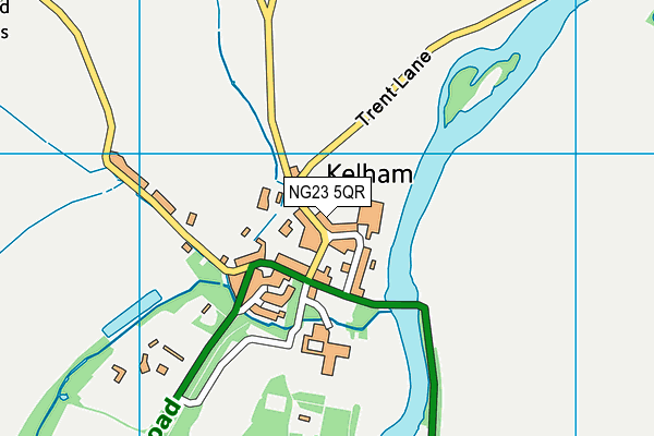 NG23 5QR map - OS VectorMap District (Ordnance Survey)