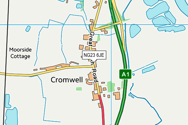 Map of CREASEY CONSULTING LIMITED at district scale