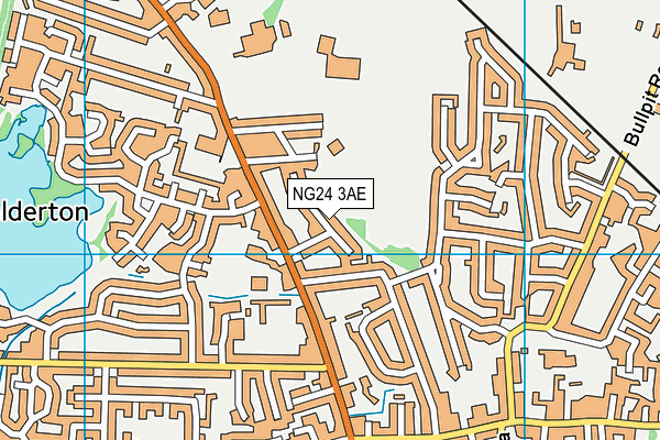 Map of ANDREW GEORGE HARRISON LIMITED at district scale