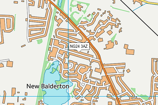 Map of NEWARK SIGN SERVICES LTD at district scale