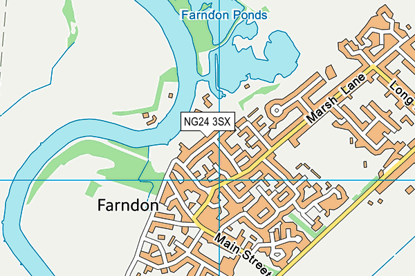 Map of FARNDON HARBOUR MOORINGS LIMITED at district scale