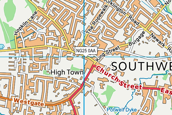 Map of FLETCHERS SURVEYORS LIMITED at district scale