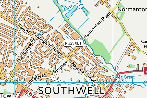 Map of SUNNINGHILL OFF-LICENCE LIMITED at district scale